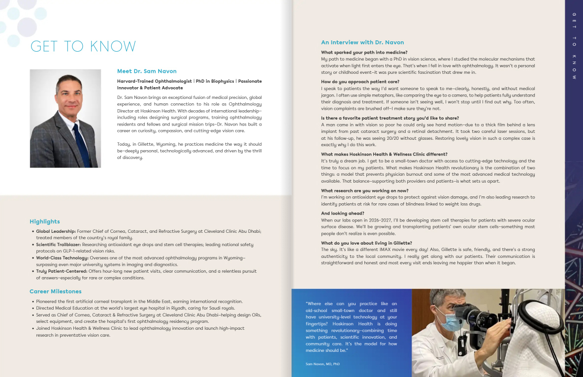 MEET THE PHYSICIAN